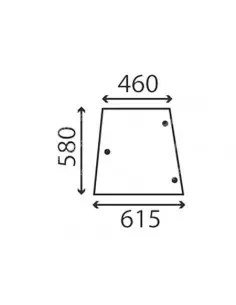 Cristal Lateral Izquierdo / Derecho 