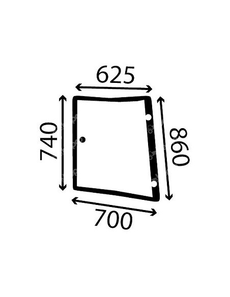 Cristal Trasero Esquina Izquierda 