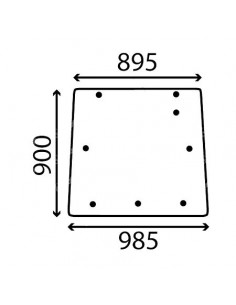 Cristal Trasero Superior