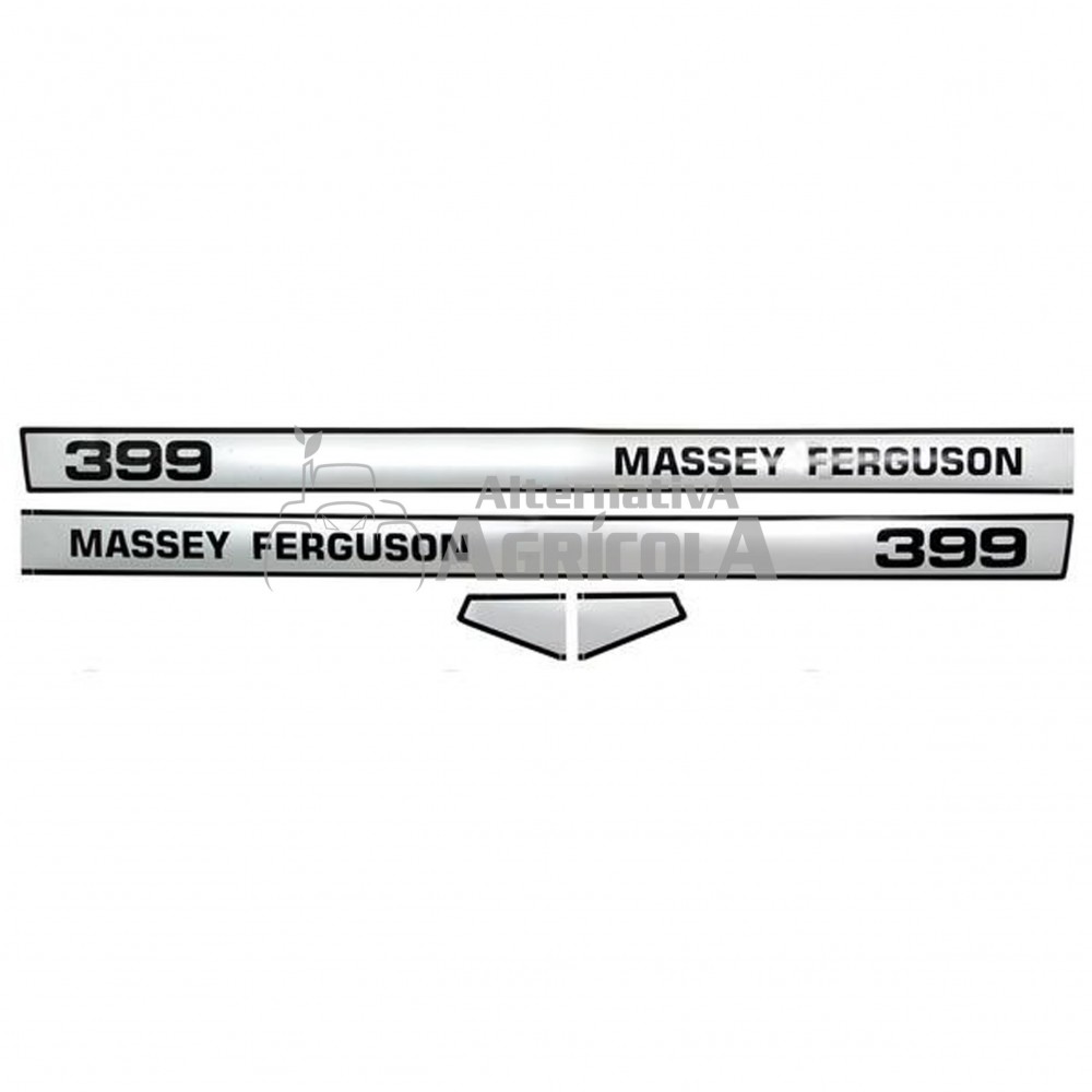 Juego de Pegatinas Massey Ferguson 399