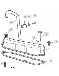 Tornillo tapa balancines motor