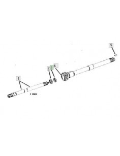 Chapa porta retén primario