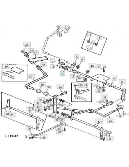 Muelle varillaje acelerador