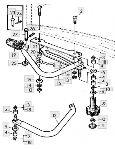 Muelle cierre puerta cabina SG2