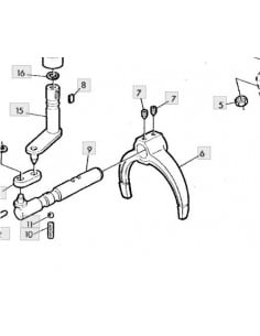 Tornillo prisionero horquilla cambio