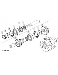 Lámina suplemento 0.5mm hi lo transmisión
