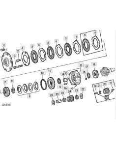 Anillo segmento pistón hi-lo