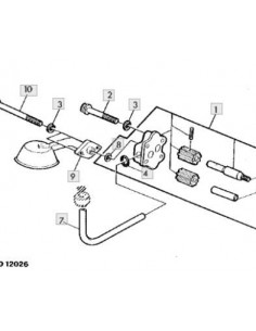 Filtro con soporte entrada bomba aceite de motor