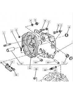 Arandela cierre caja de cambios