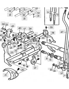 Casquillo varillaje transmisión