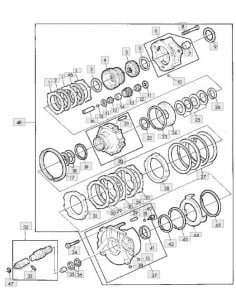 Arandela carcasa transmisión