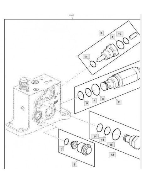 Anillo reforzador vávlula control piloto