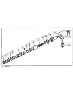 Anillo clip electroválvula mando a distancia