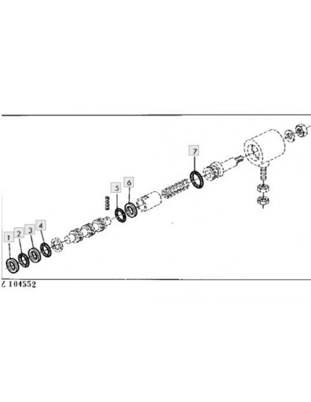 Anillo reforzador electroválvula mando a distancia
