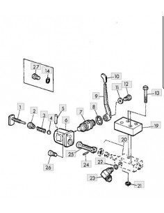 Goma tórica placa distribuidor