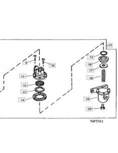 Goma tórica bombin gasoil
