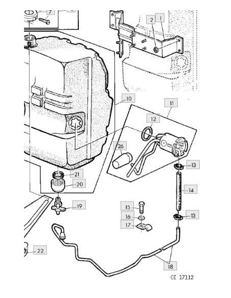 Goma tórica aforador gasoil