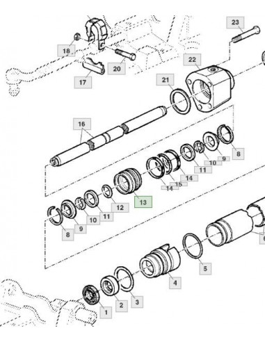 Suplemento brida rótula de dirección