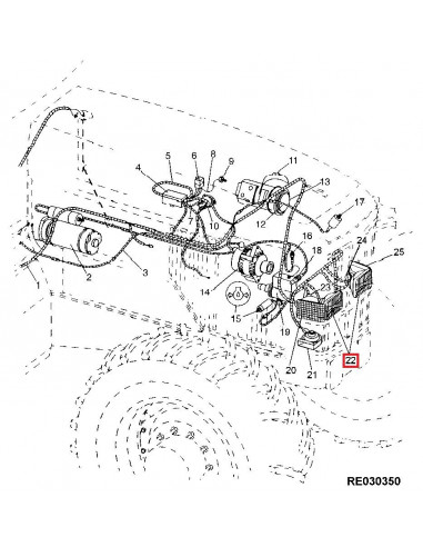 ÓPTICA DELANTERA - 167 x 107 mm para lámpara H4
