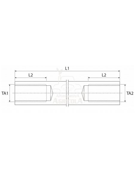 TUBO DE RÓTULA DE DIRECCIÓN