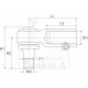 RÓTULA IZQUIERDA M22 x 1,5 DERECHA