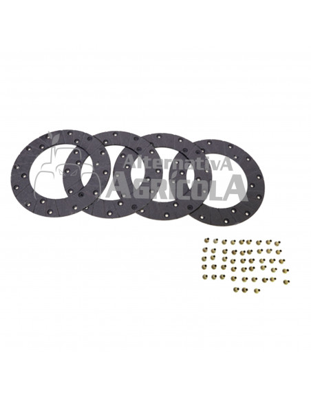 Juego 4 Discos de Freno Case-IH 3142899R93