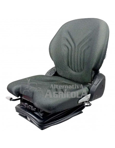 Asiento Grammer Compacto Comfort M con Suspensión Neumática con compresor de 12v MSG 93/521 - Tela