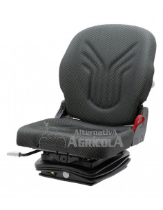 Asiento Grammer Compacto Comfort S con Suspensión Neumática con compresor de 12v MSG 93/511 - Tela