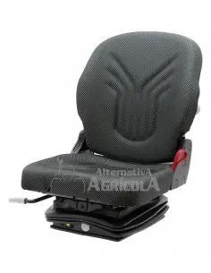 Asiento Grammer Compacto Comfort S con Suspensión Neumática con compresor de 12v MSG 93/511 - Tela
