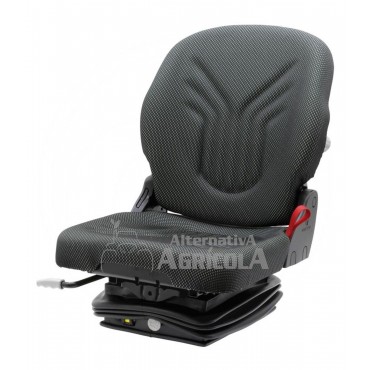 Asiento Grammer Compacto Comfort S con Suspensión Neumática con compresor de 12v MSG 93/511 - Tela