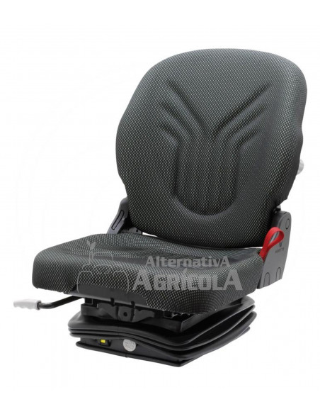 Asiento Grammer Compacto Comfort S con Suspensión Neumática con compresor de 12v MSG 93/511 - Tela
