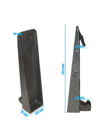 Juego universal enganches rápidos rectos para enganche palas