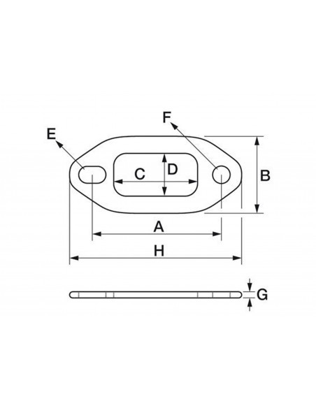 Junta Colector de Escape para Tractores Landini y Massey Ferguson