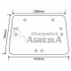 Cristal Trasero para Tractores John Deere R110990