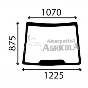 Cristal Parabrisas Delantero tractores New Holland y Case
