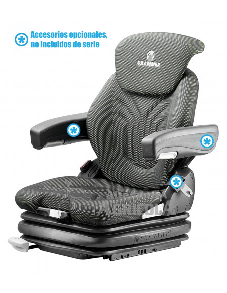 Asiento Grammer para Tractores Primo Professional M MSG 75GL/521 - PVC