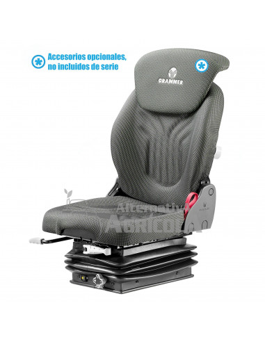 Asiento Grammer Compacto Basic S con Suspensión Mecánica MSG 83/511 - Tela