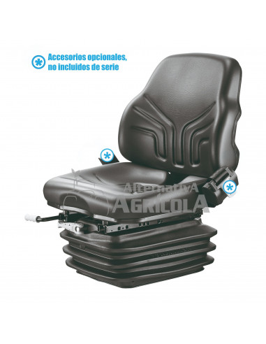 Asiento Grammer Compacto Basic XM con Suspensión Mecánica MSG 283/520 - PVC