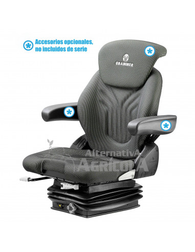 Asiento Grammer Compacto Basic M con Suspensión Mecánica MSG 83/521 - Tela