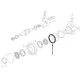 Retén cubo reductor puente delantero John Deere 121,8 x 150 x 13/15 mm APL 315/325/735