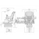 Asiento Grammer Compacto Comfort S con Suspensión Neumática con compresor de 12v MSG 93/511 - PVC