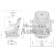 Asiento Grammer para Tractores Máximo Basic MSG 85/721 - Tela