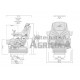 Asiento Grammer para Tractores Máximo Dynamic MSG 95AL/741 - Tela