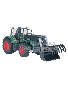 Tractor de juguete FENDT 936 Vario con pala escala 1:16