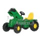 Tractor juquete de pedales John Deere 6210R marca Rolly Toys