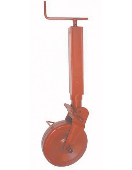 Apoyo  jockey Ø70mm metalico