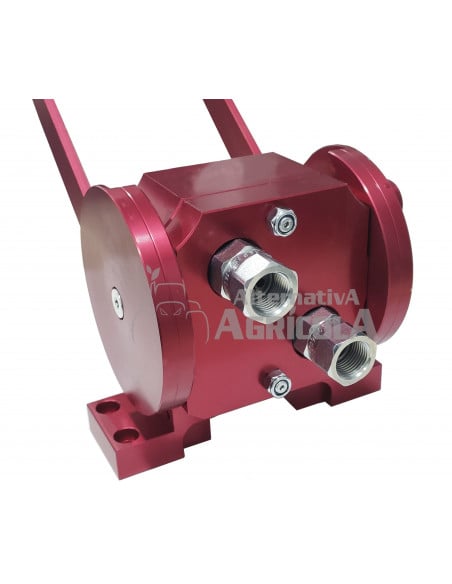 Multiconector rápido hidráulico caras planas 2 enchufes 1/2"