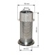 Filtro de Aire Motor Exterior Ø 215 x 395 mm para tractor Same 0.009.4108.0