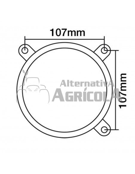 Óptica lado Izquierdo Tractores Massey Ferguson y Landini Series Antiguas