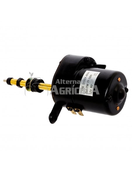 Motor Limpiaparabrisas  eje cilíndrico largo tractor u otra aplicación